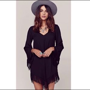 Show Me Your Mumu Rodeo Dress in Black Crisp NWT Sz L